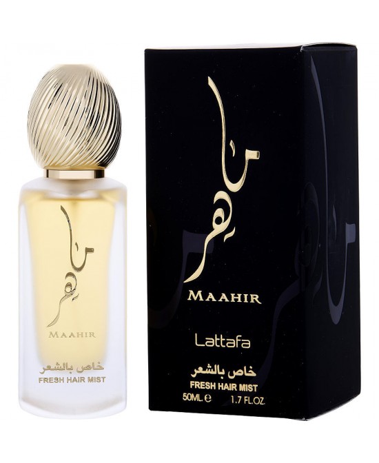 LATTAFA MAAHIR by Lattafa (UNISEX) - FRESH HAIR MIST 1.7 OZ