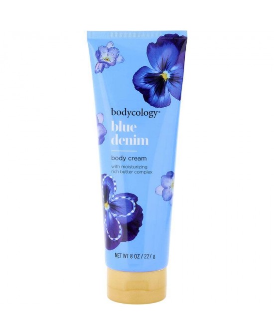 BODYCOLOGY BLUE DENIM by Bodycology (WOMEN) - BODY CREAM 8 OZ