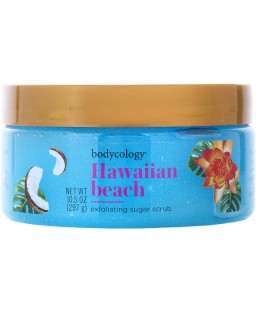 BODYCOLOGY HAWAIIAN BEACH by Bodycology (WOMEN) - EXFOLIATING SUGAR SCRUB 10.5 OZ