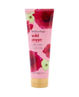 BODYCOLOGY WILD POPPY by Bodycology (WOMEN) - BODY CREAM 8 OZ