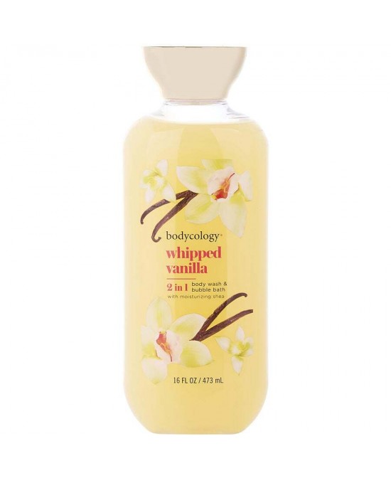 BODYCOLOGY WHIPPED VANILLA by Bodycology (WOMEN) - BODY WASH 16 OZ