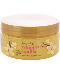 BODYCOLOGY WHIPPED VANILLA by Bodycology (WOMEN) - EXFOLIATING SUGAR SCRUB 10.5 OZ