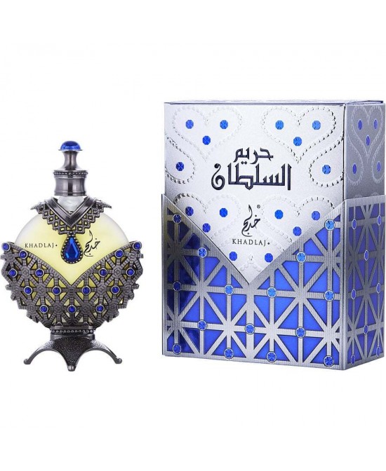 KHADLAJ HAREEM AL SULTAN BLUE by Khadlaj (UNISEX) - CONCENTRATED OIL PERFUME 1.18 OZ