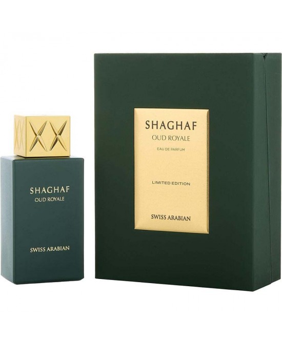 SHAGHAF OUD ROYALE by Swiss Arabian Perfumes (UNISEX) - EAU DE PARFUM SPRAY 2.5 OZ