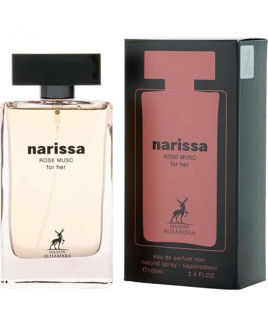 MAISON ALHAMBRA NARISSA ROSE MUSC FOR HER by Maison Alhambra (WOMEN) - EAU DE PARFUM SPRAY 3.4 OZ