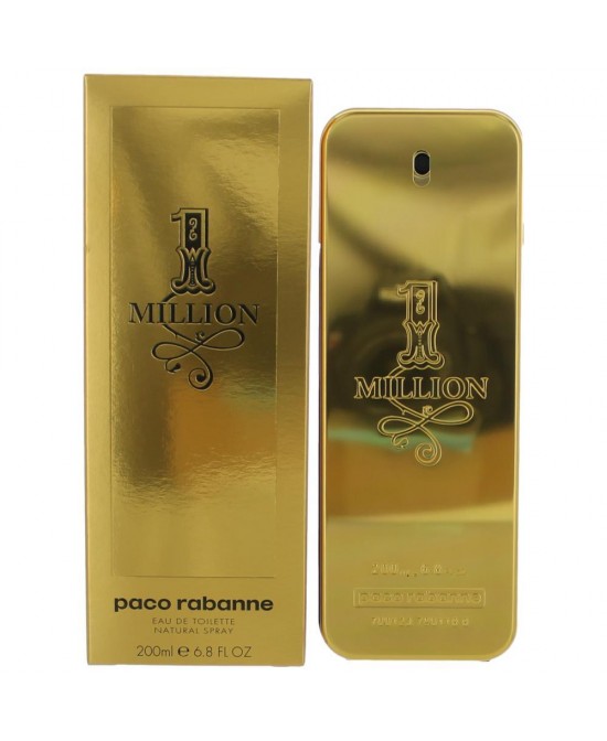 1 Million by Paco Rabanne, 6.8 oz Eau De Toilette Spray for Men