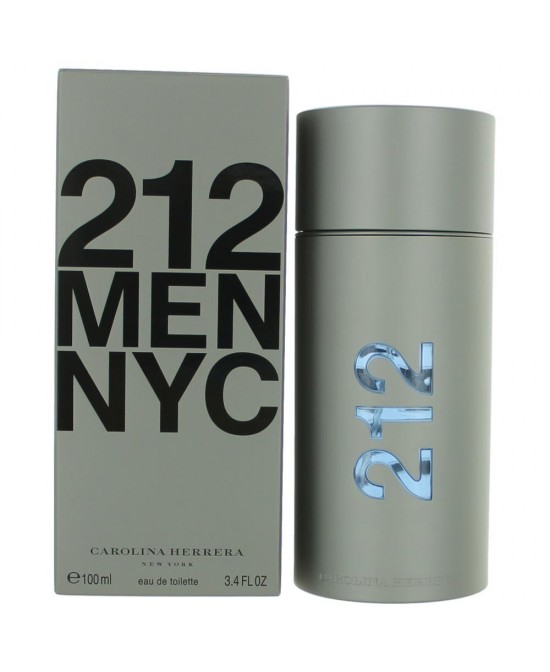 212 by Carolina Herrera, 3.4 oz Eau De Toilette Spray for Men