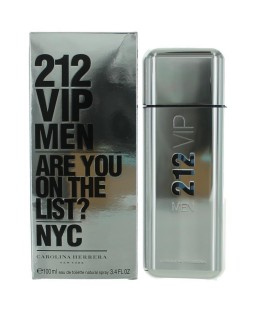 212 VIP by Carolina Herrera, 3.4 oz Eau De Toilette Spray for Men