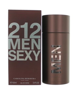 212 Sexy by Carolina Herrera, 3.4 oz Eau De Toilette Spray for Men