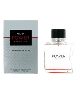 Power of Seduction by Antonio Banderas, 3.4 oz Eau De Toilette Spray for Men