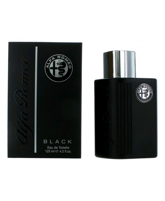 Alfa Romeo Black by Alfa Romeo, 4.2 oz Eau De Toilette Spray for Men