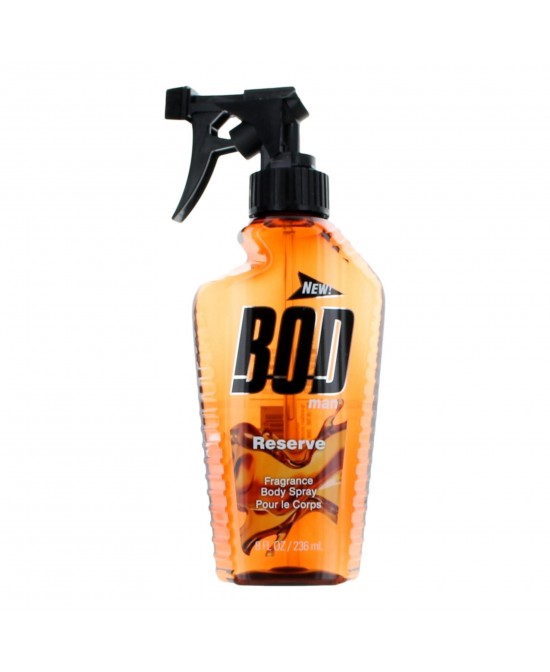 Bod Man Reserve by Parfums De Coeur, 8 oz Fragrance Body Spray for Men