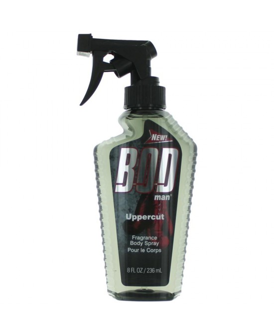 Bod Man Uppercut by Parfums De Coeur, 8 oz Frgrance Body Spray for Men