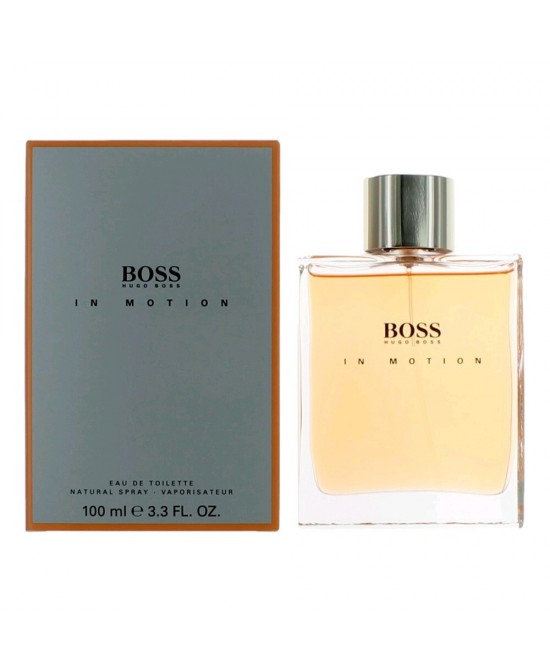 Boss in Motion by Hugo Boss, 3.3 oz Eau De Toilette Spray for Men