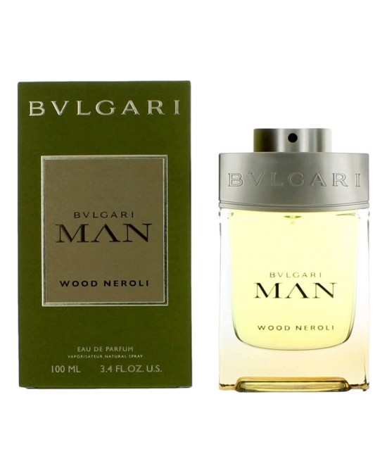 Bvlgari Man Wood Neroli by Bvlgari, 3.4 oz Eau De Parfum Spray for Men