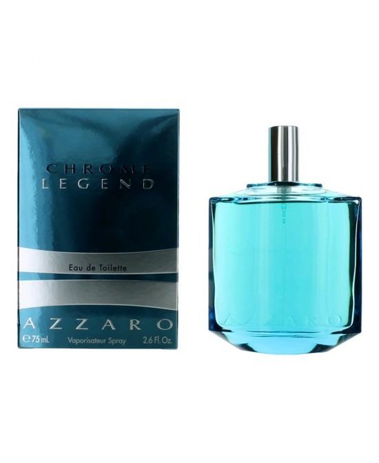 Chrome Legend by Azzaro, 2.6 oz Eau De Toilette Spray for Men