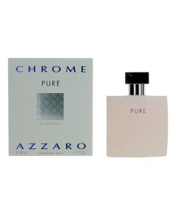 Chrome Pure by Azzaro, 1.7 oz Eau De Toilette Spray for Men