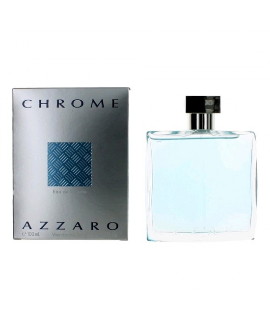 Chrome by Azzaro, 3.4 oz Eau De Toilette Spray for Men