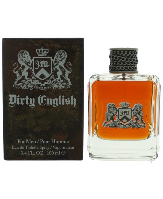 Dirty English by Juicy Couture, 3.4 oz Eau De Toilette Spray for Men