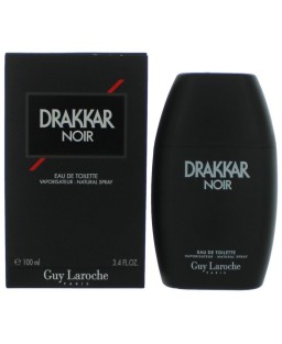 Drakkar Noir by Guy Laroche, 3.4 oz Eau De Toilette Spray for Men