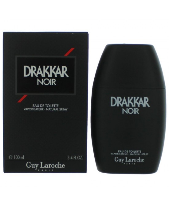 Drakkar Noir by Guy Laroche, 3.4 oz Eau De Toilette Spray for Men