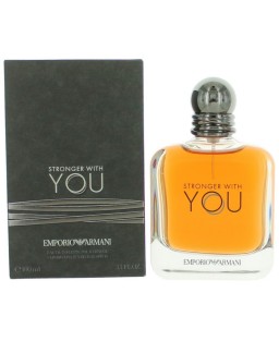 Stronger With You by Emporio Armani, 3.4 oz Eau De Toilette Spray for Men