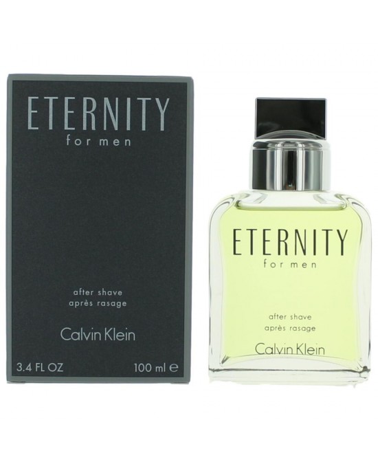 Eternity by Calvin Klein, 3.4 oz After Shave Splash for Men