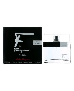 F Black by Salvatore Ferragamo, 1.7 oz Eau De Toilette Spray for Men