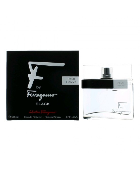 F Black by Salvatore Ferragamo, 1.7 oz Eau De Toilette Spray for Men