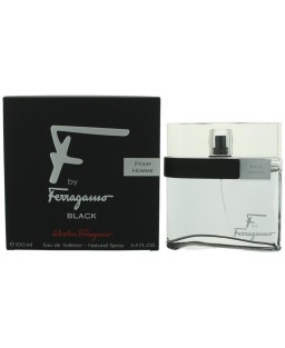 F Black by Salvatore Ferragamo, 3.4 oz Eau De Toilette Spray for Men