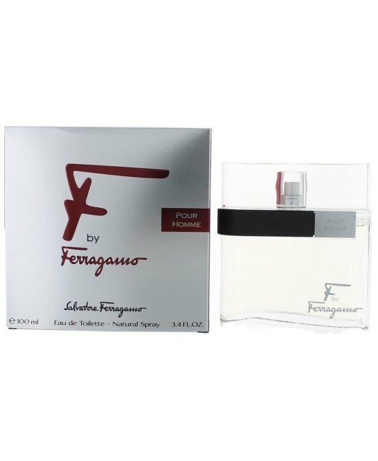 F by Salvatore Ferragamo, 3.4 oz Eau De Toilette Spray for Men