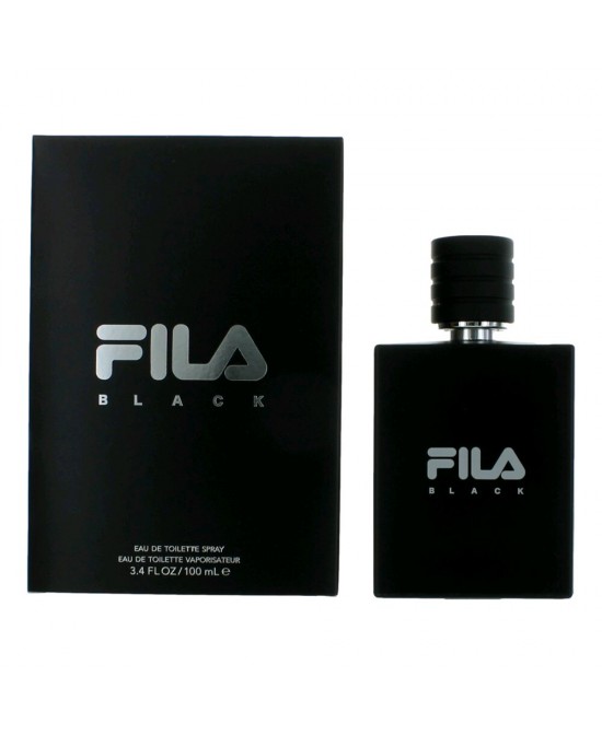 Fila Black by Fila, 3.4 oz Eau De Toilette Spray for Men