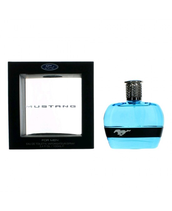 Mustang Blue by Mustang, 3.4 oz Eau De Toilette Spray for Men