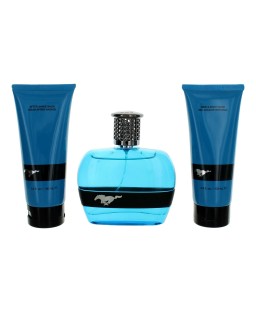 Mustang Blue by Mustang, 3 Piece Gift Set for Men