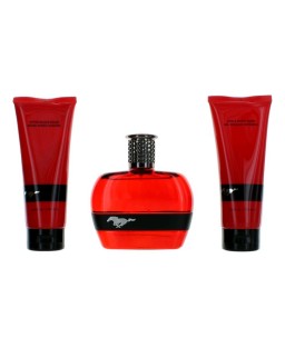 Mustang Red by Mustang, 3 Piece Gift Set for Men