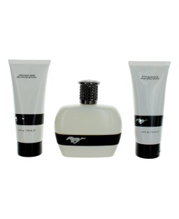 Mustang White by Mustang, 3 Piece Gift Set for Men