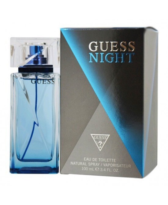 Guess Night by Guess, 3.4 oz Eau De Toilette Spray for Men