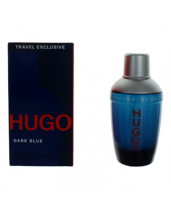 Hugo Dark Blue by Hugo Boss, 2.5 oz Eau De Toilette Spray for Men