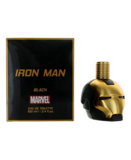 Iron Man Black by Iron Man, 3.4 oz Eau de Toilette Spray for Men