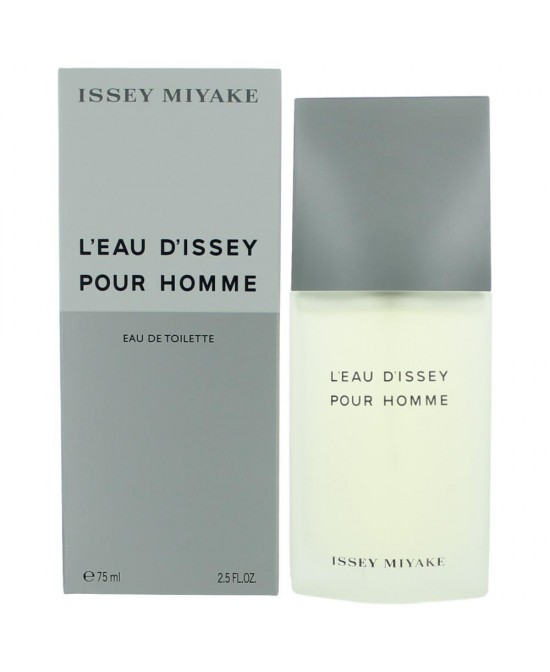 L'eau D'Issey Pour Homme by Issey Miyake, 2.5 oz Eau De Toilette Spray for Men