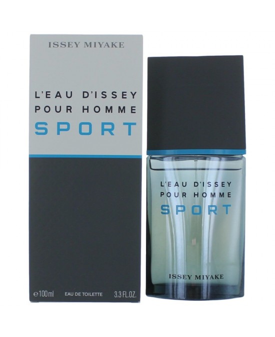 L'eau D'Issey Pour Homme Sport by Issey Miyake, 3.3 oz Eau De Toilette Spray for Men