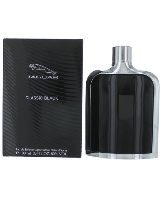 Jaguar Classic Black by Jaguar, 3.4 oz Eau De Toilette Spray for Men