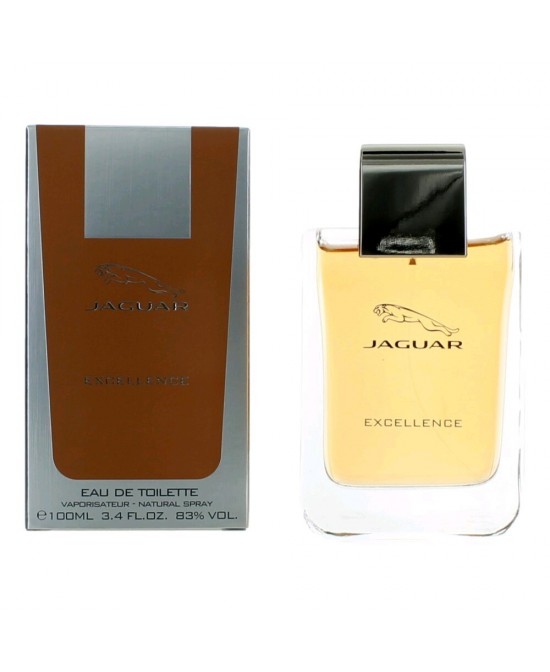 Jaguar Excellence by Jaguar, 3.4 oz Eau De Toilette Spray for Men