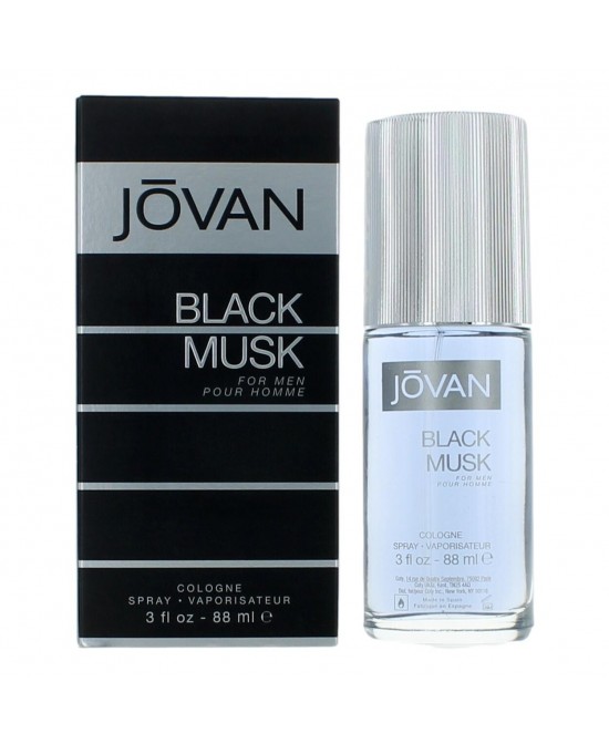 Jovan Black Musk by Jovan, 3 oz Cologne Spray for Men