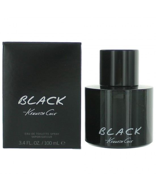 Kenneth Cole Black by Kenneth Cole, 3.4 oz Eau De Toilette Spray for Men