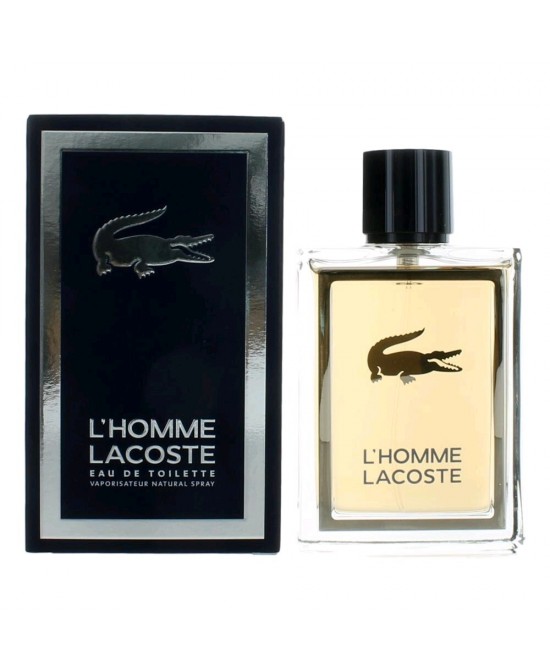 Lacoste L'Homme by Lacoste, 3.4 oz Eau De Toilette Spray for Men