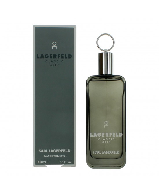 Lagerfeld Classic Grey by Karl Lagerfeld, 3.3 oz Eau De Toilette Spray for Men