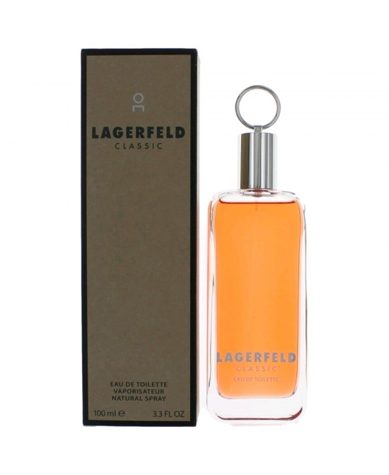 Lagerfeld Classic by Karl Lagerfeld, 3.3 oz Eau De Toilette Spray for Men