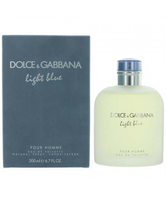 Light Blue by Dolce & Gabbana, 6.7 oz Eau De Toilette Spray for Men