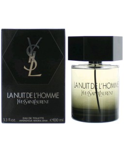 La Nuit De L'Homme by Yves Saint Laurent, 3.3 oz Eau De Toilette Spray for Men